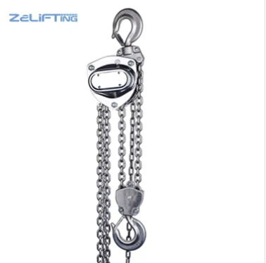 stainless steel chain block